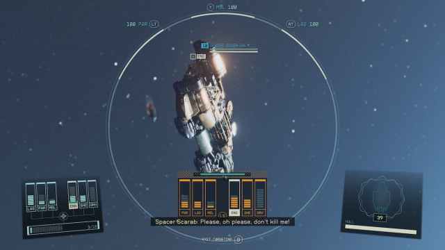 How to target engines in Starfield